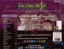 Tablet Screenshot of laclavedefu.com